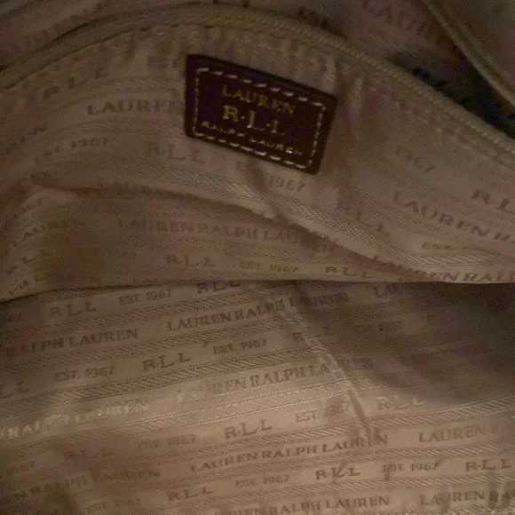 Lauren Ralph Lauren Brown Leather Doctor Handbag - Picture 3 of 6